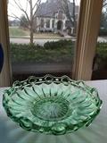 Darling reticulated footed bowl.  Does anyone else like well crafted glass like me?