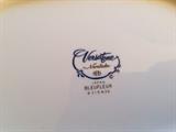 This is the back stamp for the Noritake Versatone dinnerware.  The pattern is Bleufleur.  