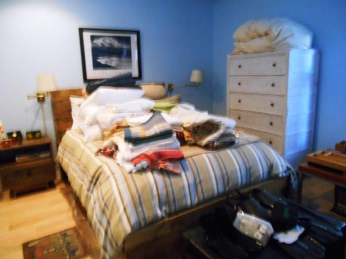 Sorry for the mess - the White dresser is for sale. This bed set is NOT for sale