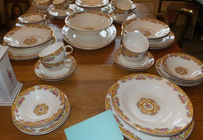 Crown Potteries China Set