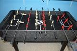 Sportcraft full-size Fooseball table, with electric fan