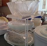 Glass Plates, Glass Bowl 