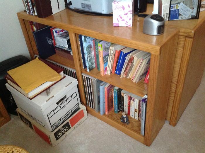 oak bookcase