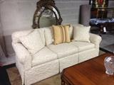 Decorator three cushion sofa