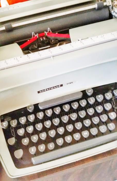 Older typewriter.