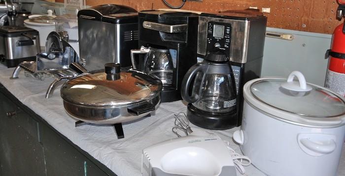 Many Kitchen Appliances and Gadgets
