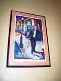 2001 Louis Armstrong Jazz Fest poster, professionally framed. $500.00. Interested? Available NOW.