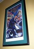 2006 professionally framed Fats Domino Jazz Fest Poster, SIGNED by Fats Domino. Has been sold out for years. $550.00. Interested? Available NOW. We also have several of these that are unframed (tubes) and not signed by Fats. They are $200/each