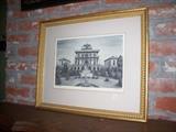 Signed/numbered print of an Esplanade Ave. Mansion