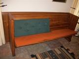 Oak Church pew