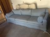 Older blue couch. Some staining, but amazing price.