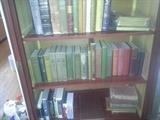 About 80% of the books are gone. All are for sale well below what you would find for their condition on-line.