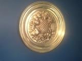 English brass vent cover, large.