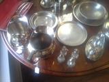 Nice silverplate. The gravy boat and pitchers are still available.