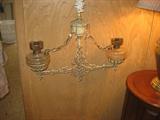 vintage metal light fixture