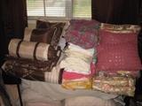 bedding and linens