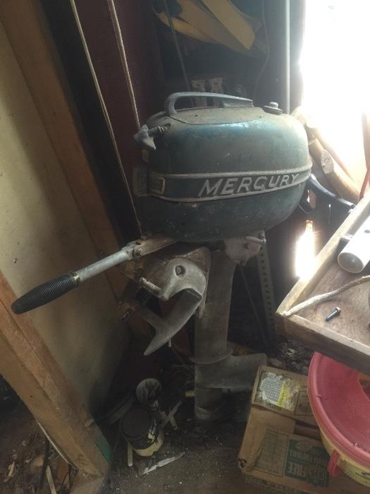 late 40's Vintage Mercury Outboard