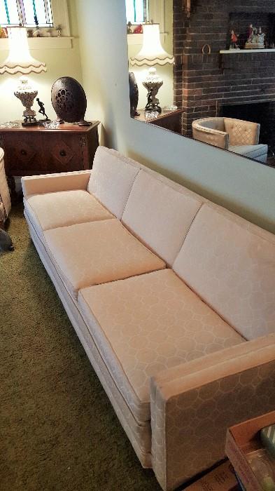 Long vintage sofa...