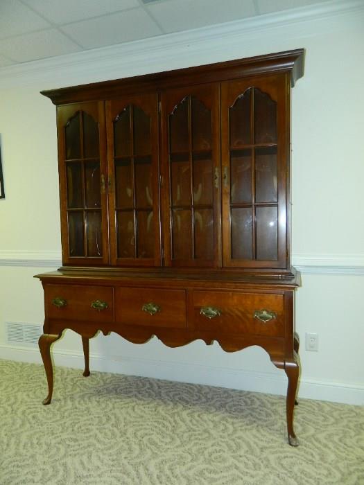 Beautiful Cherry China Cabinet