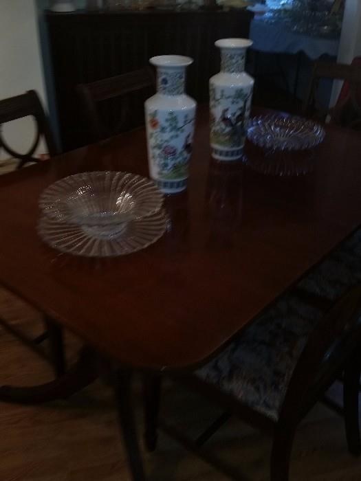 Pair China Vase