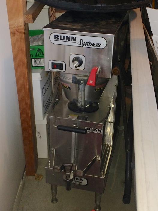 Professional Bunn System III coffee maker