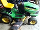 John Deere riding mower