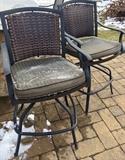 Outdoor bar stools 4 available