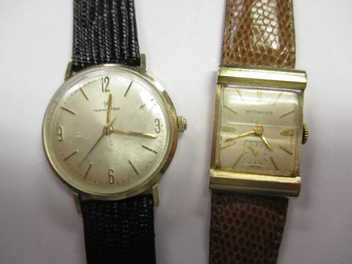 Solid gold watches