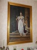 LARGE Oil Painting  of Lady