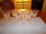 WATERFORD (Lismore) Wines - Set of 6 - will be sold as a set!!!!!!
