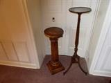 2 Pedestals/Plant Stands - 1 on left is heavier!!  Both VERY NICE!!