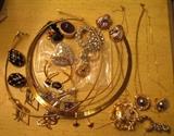 Au plate and some 14 kt jewelry