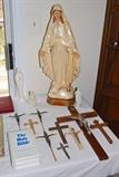 LOTS OF RELIGIOUS OBJECTS