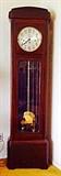 Antique German Arts & Crafts Style Weight Driven Grandfather Clock