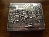 Sterling Silver Large Snuff Box