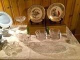 Lenox Collectible Plates, Val St. Lambert & Waterford Crystal