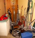 Vintage Vacuums and Floor Sweepers  