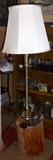 Tree Stump Lamp Table
