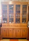 Vintage Breakfront / China Cabinet 
