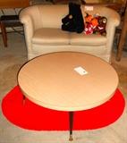 Retro Coffee Table and Loveseat