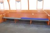 Upholstered Pew 