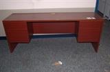 Long Wooden Desk 