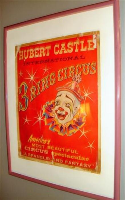Antique Circus poster