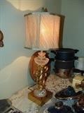 Lamp and kitchen wares