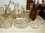 cut crystal and glass LOTS
