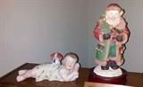 piano baby and santa