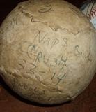 NAPS Bowl (bowling alley) signed game soft ball
