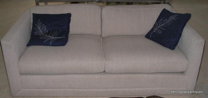 One of a matching pair of Loveseats