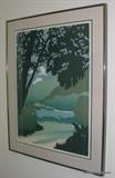 Quiet Cove Serigraph by Joyce E Danbey...