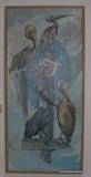 Large Pelican painting by Stevens....it would be 5 feet tall....just so pretty
